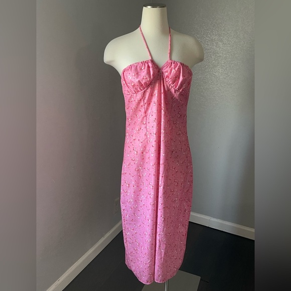 no brand Dresses & Skirts - Strapless Pink Floral‎ Dress